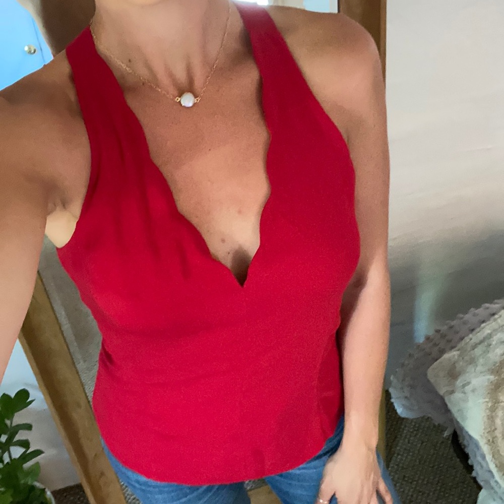 Naked zebra top